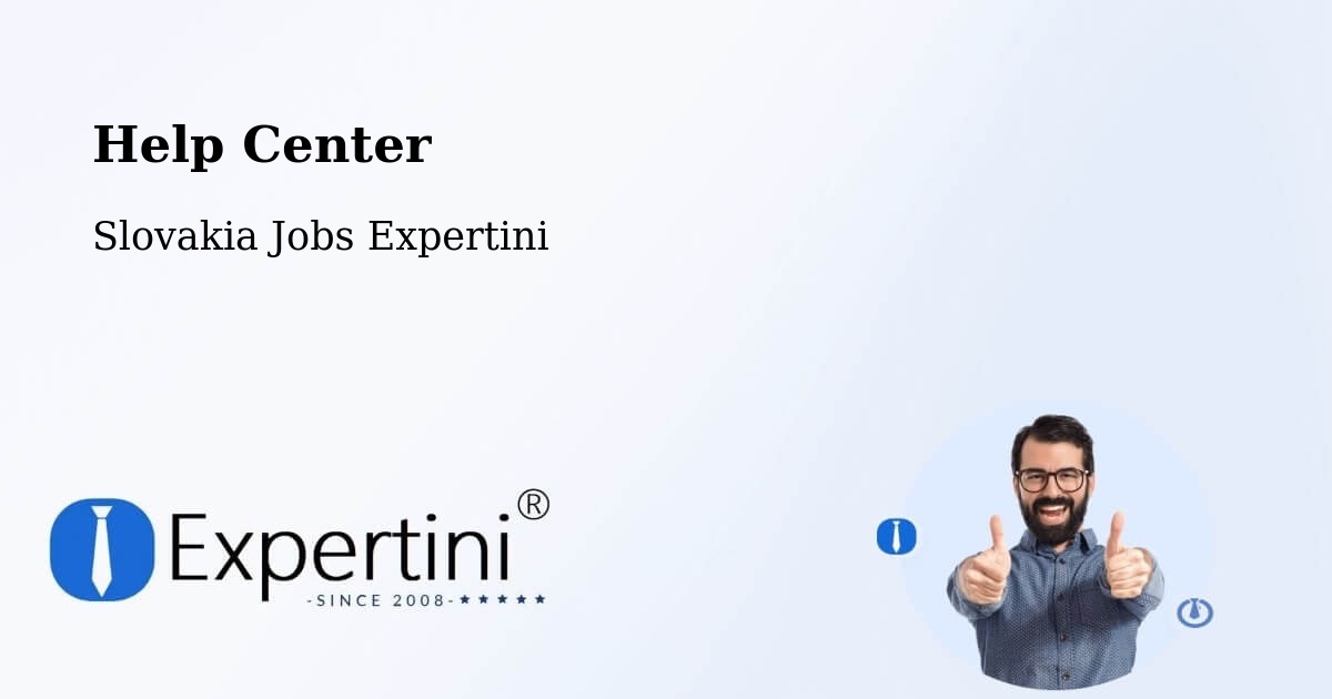 Help Center – Nováky - Slovakia Jobs Expertini